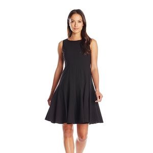 Calvin Klein Flared Black Dress